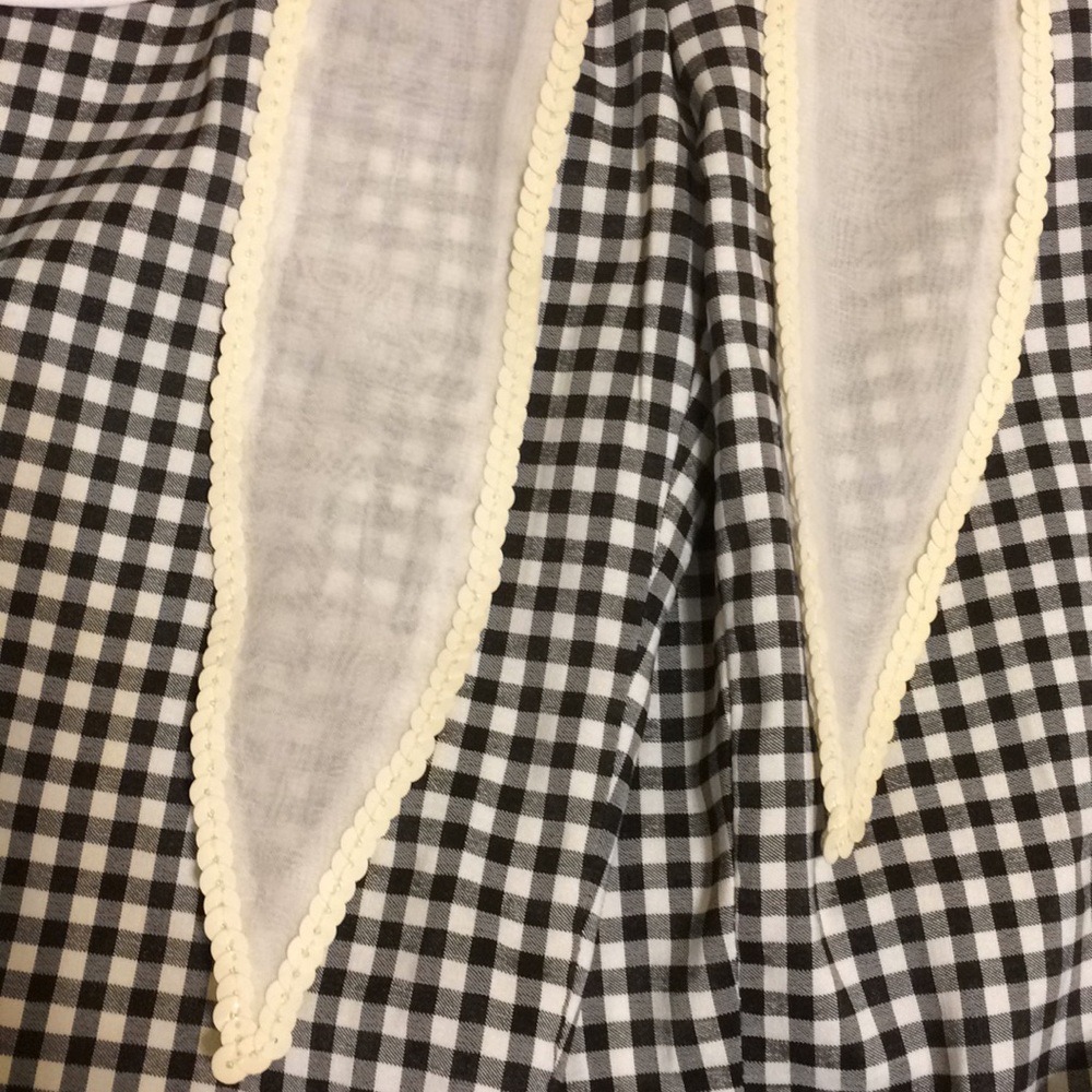Checkered stretch pants - Picture 2 of 4